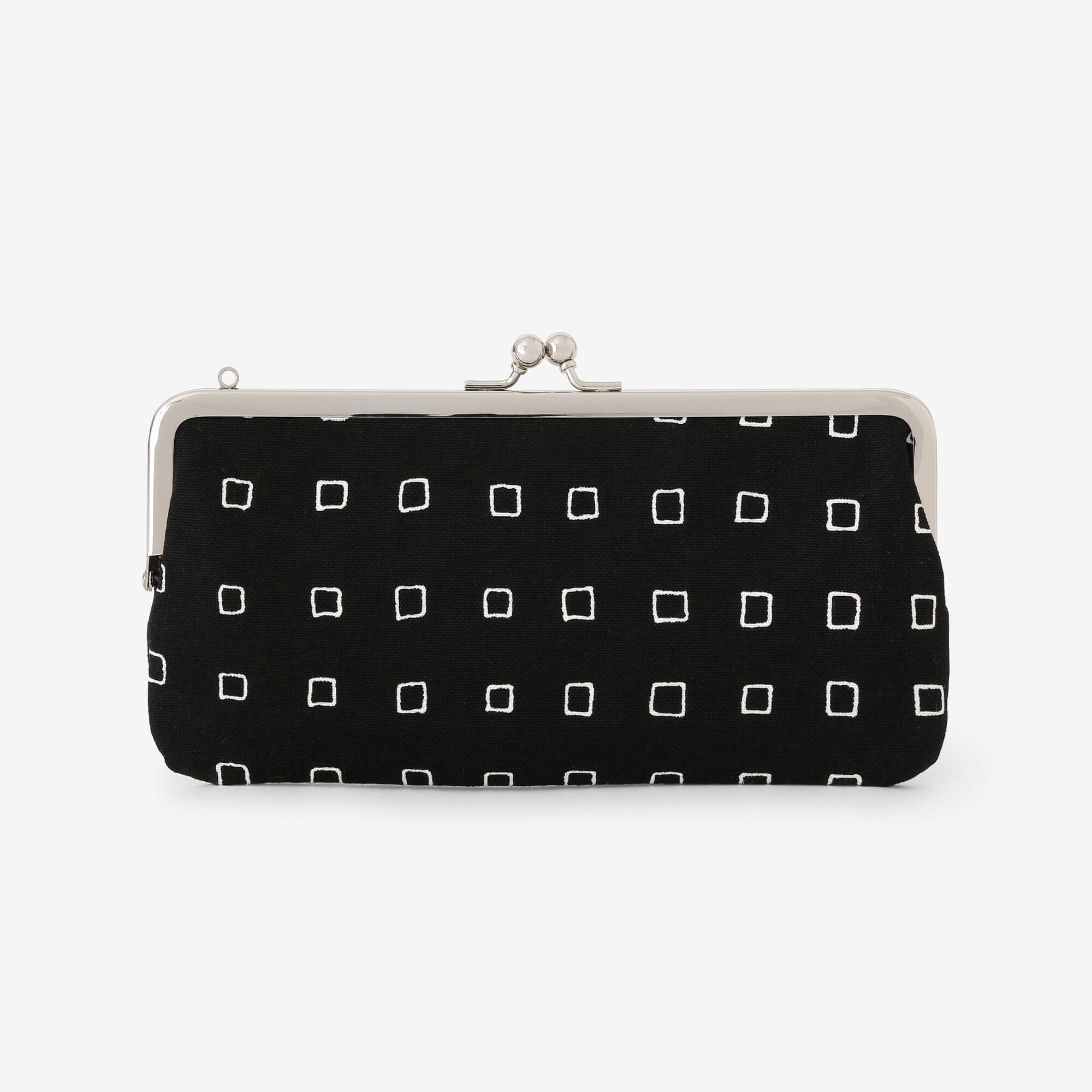 12号帆布 軟(なん)がま口 (横長)/枡(ます)