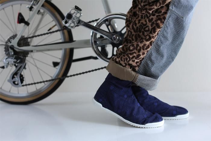 【net限定】先丸5枚足袋/かごめ編み 正紺(しょうこん)