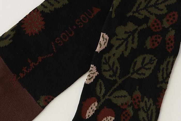 Tabi Socks (Mid-calf)/Nuts Chestnut Brown【Men・Women】