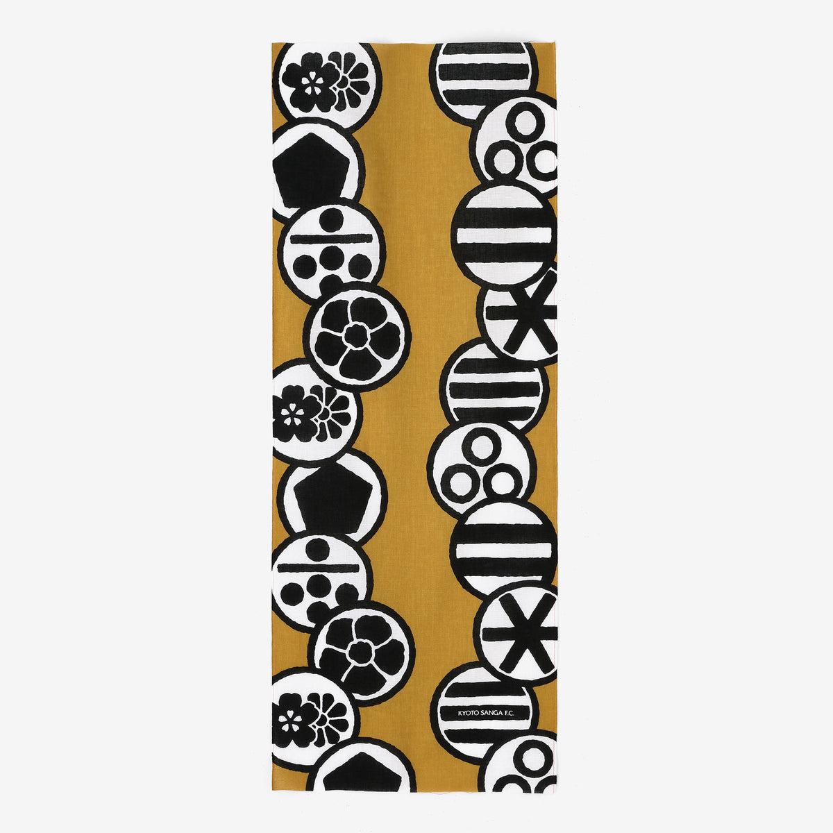 【Defected Product 10%OFF】Isemomen Cotton Textile Handkerchief 85cm/Symbol Crest