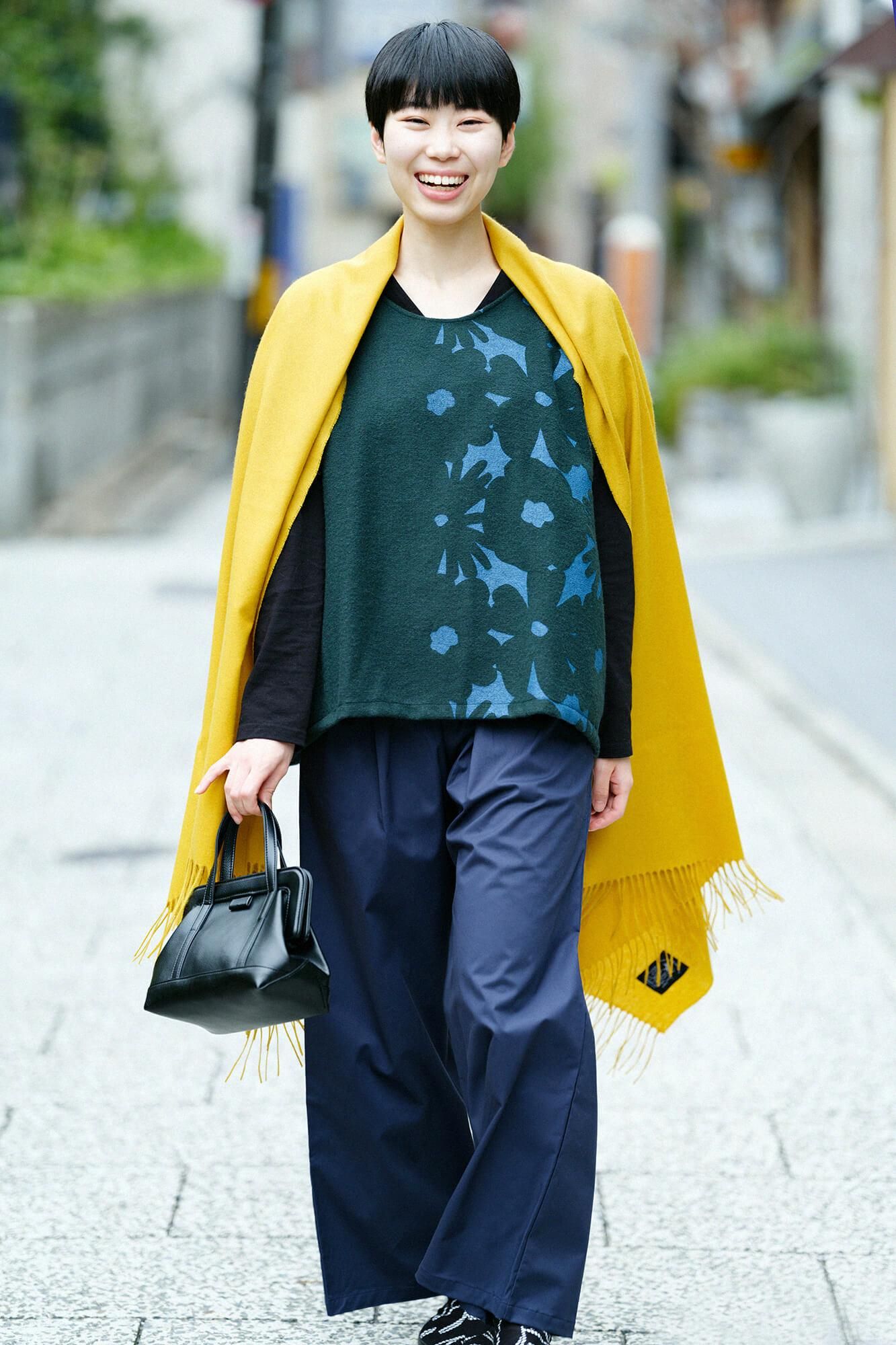 ベビーキャッシュ(R) ガーゼストール/黄金色(こがねいろ)