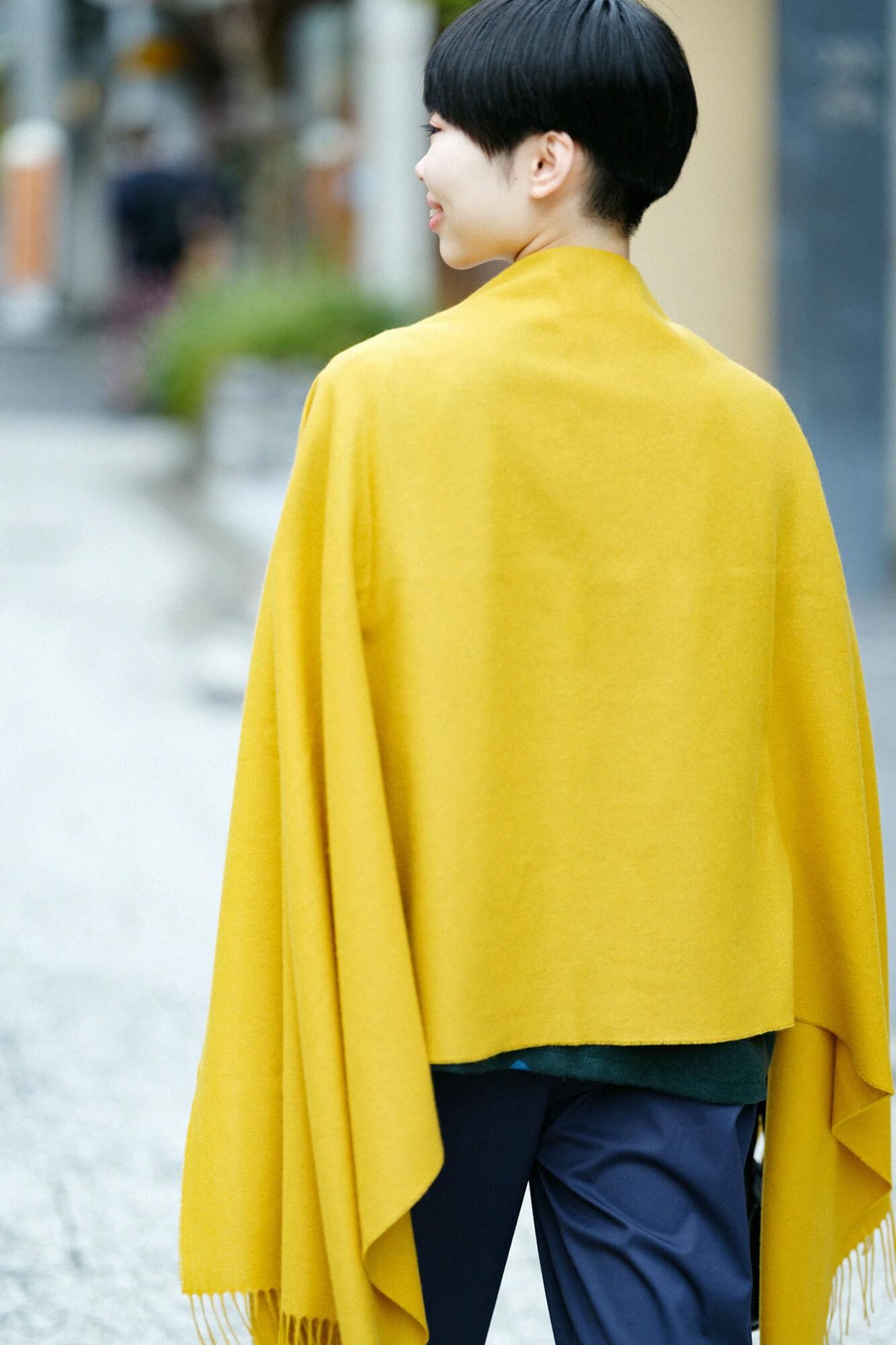 ベビーキャッシュ(R) ガーゼストール/黄金色(こがねいろ)