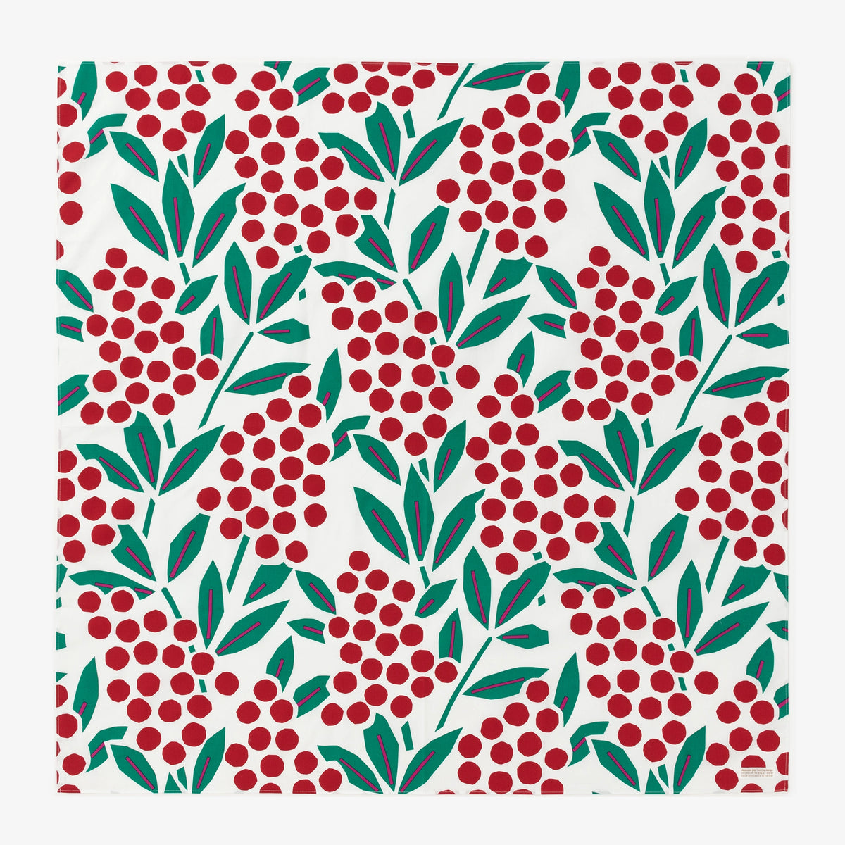 Handbedrucktes Furoshiki (groß) / Nantenchiku