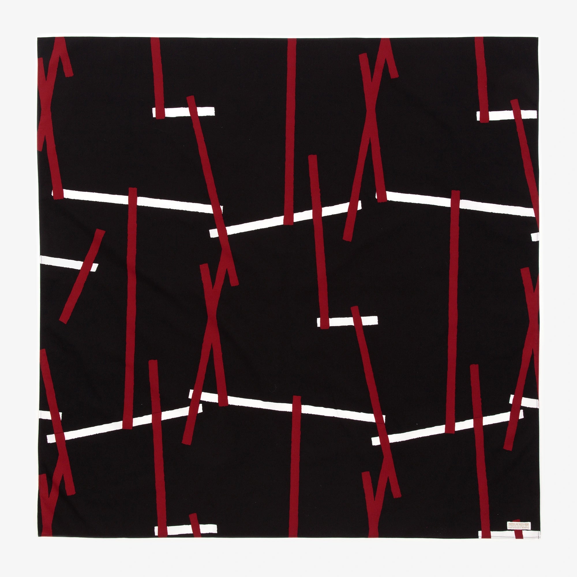 Hand-printed Furoshiki (Large) / Tobi