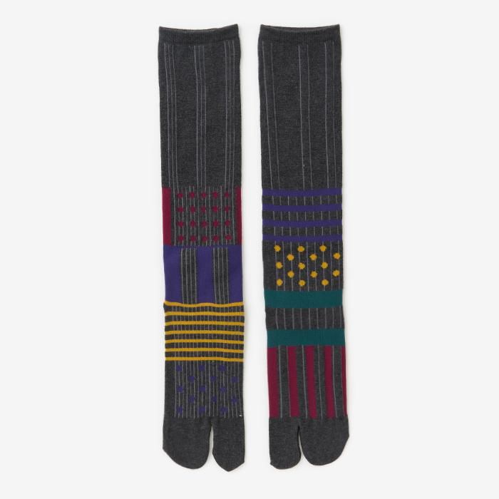 Tabi Socks(Under Knee)/Layering Dark Grey【Women】