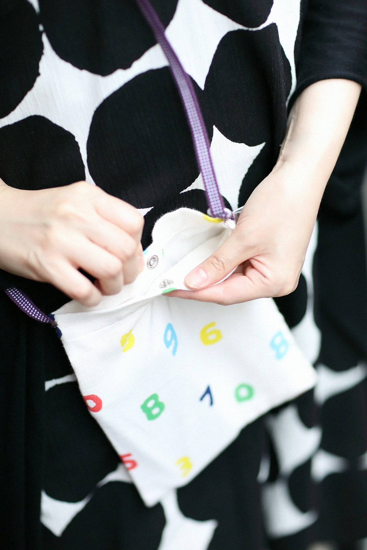 Isemomen Cotton Stampbook Bag/SO-SU-U 5-color