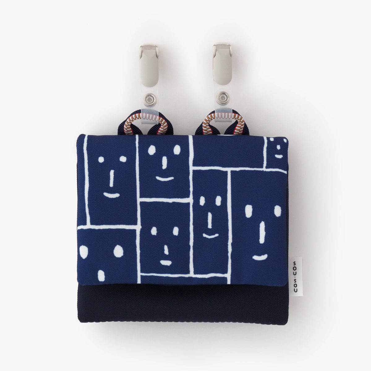●Clip-Tasche/Smile-Schwarz