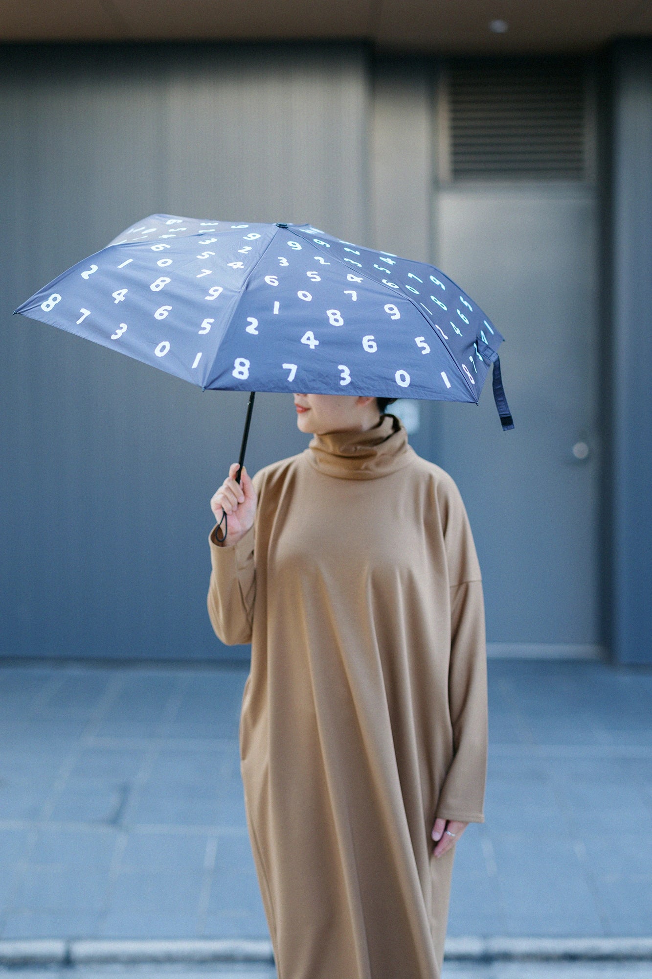 PROMOTION Lightweight Folding Umbrella for Sun and Rain / SO-SU-U Black