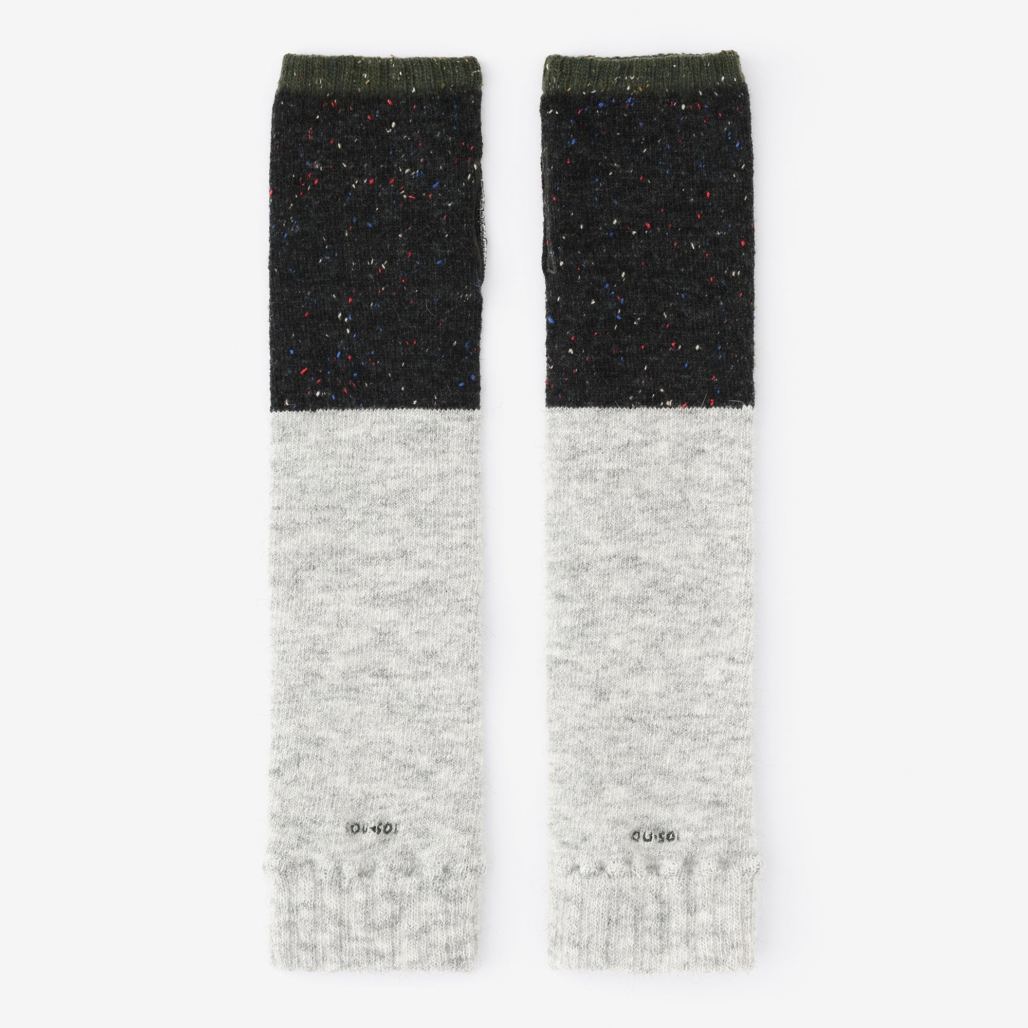 アンゴラ混 小手(こて)/海松色(みるいろ)2