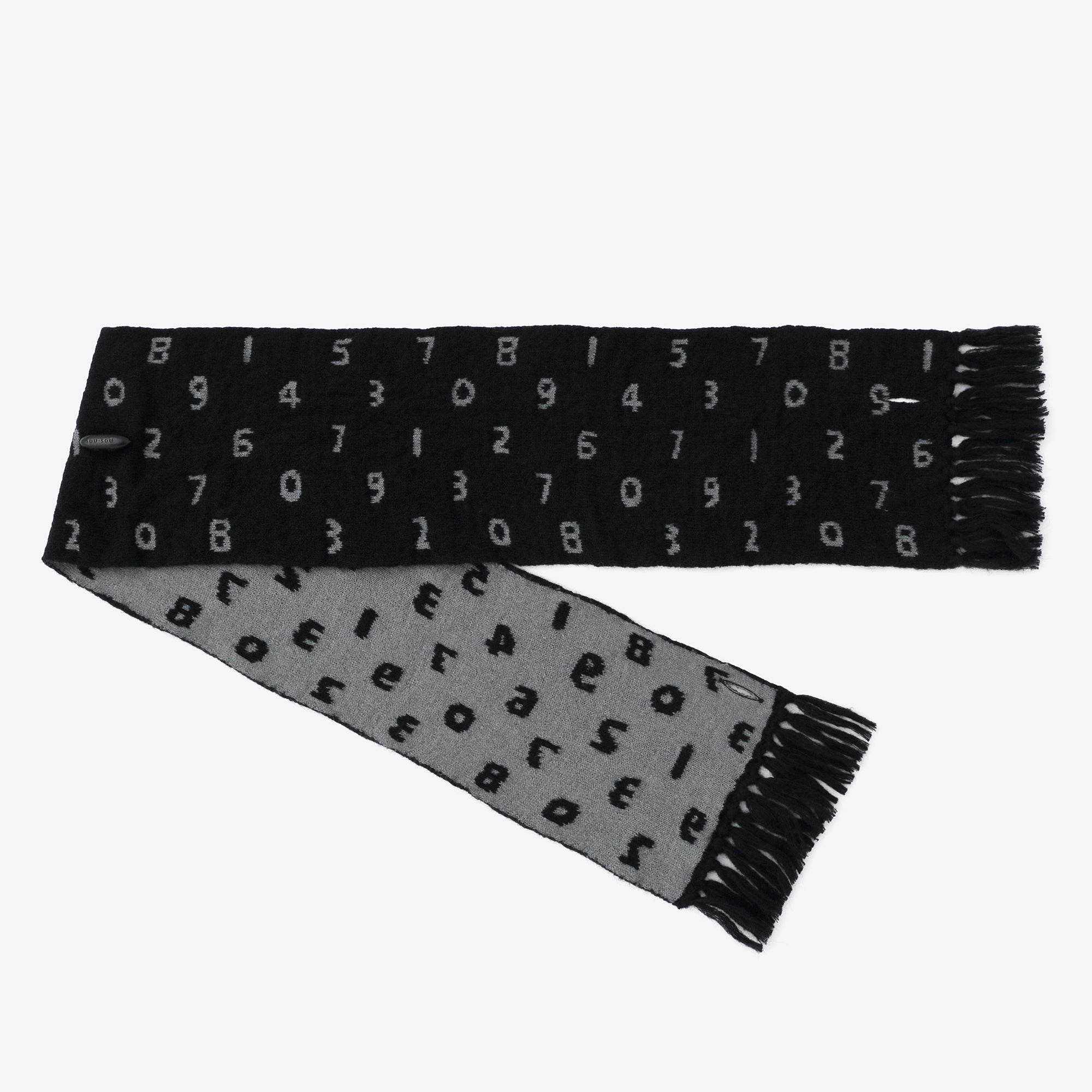 SOU・SOU×MOONBAT 草編領巾/SO-SU-U十數 墨黒色