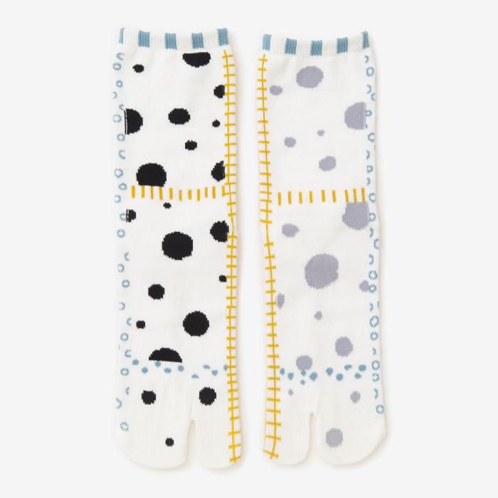 Tabi Socks (Mid-calf)/Balloon Walk White【Men・Women】