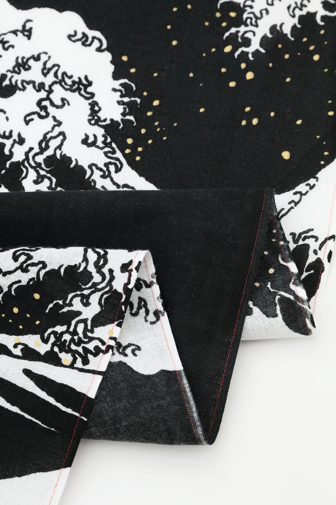 【40%OFF】Imperfect Fabric Sale <Isemomen Cotton Textile Handkerchief>/Hokusai The Great Wave off Kanagawa-Recreation