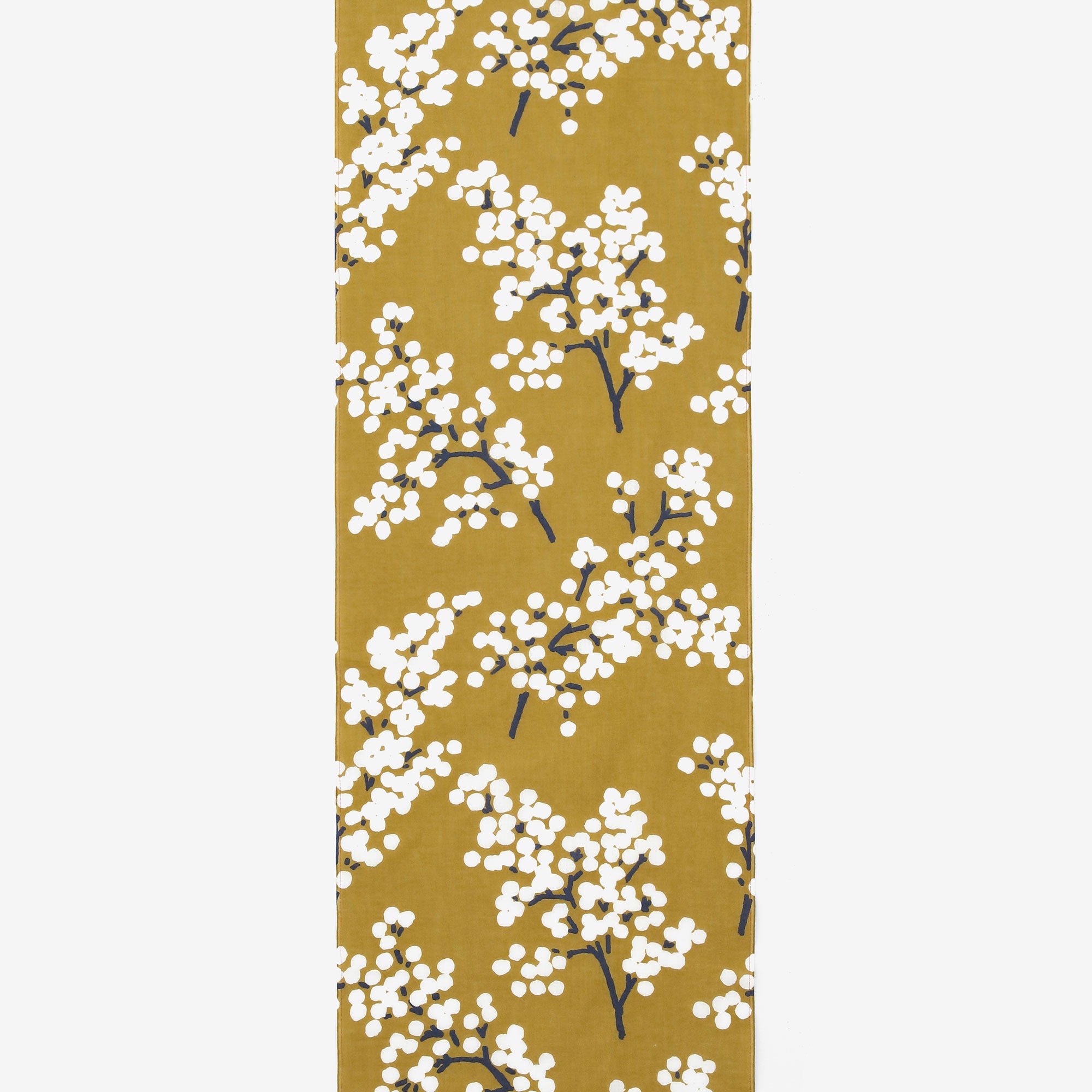 【40%OFF】B反生地セール<伊勢木綿手ぬぐい>/南天(なんてん) 鶸色(ひわいろ)