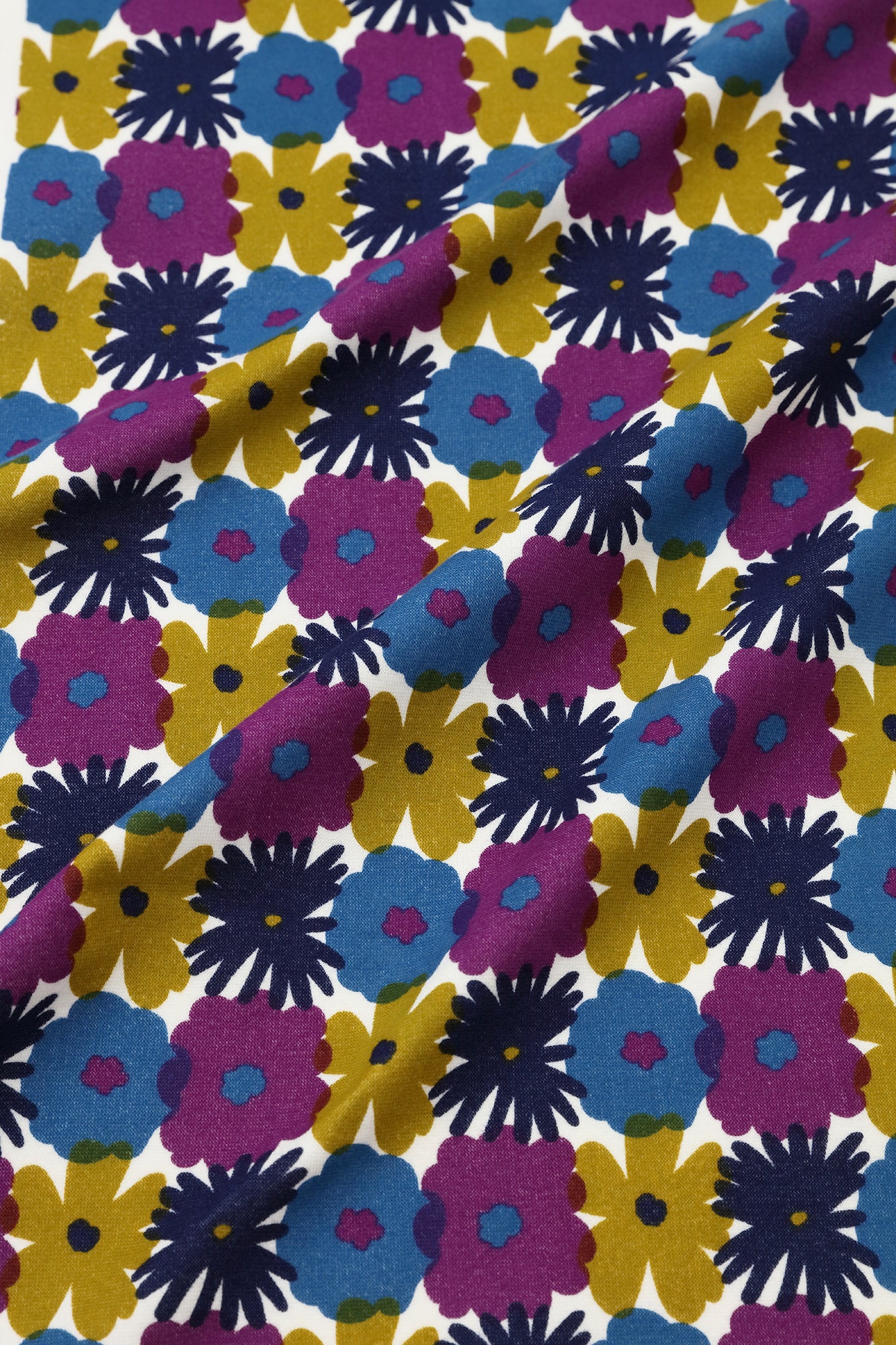 【40%OFF】B反生地セール<スパンフライス>/おおらかとりどり 極小 白南風(しらはえ)