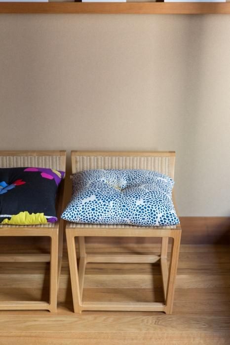 SOU・SOUKyoto Cushion(21 Count Plain Weave)/Chrysanthemum Beige【※Delivery in 3 weeks】