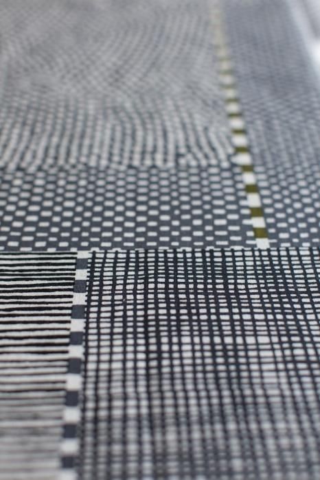 텍스타일 원단 (21st Plain 직조)/마가사네 잉크 색상 (Sumiiro) <50cm>