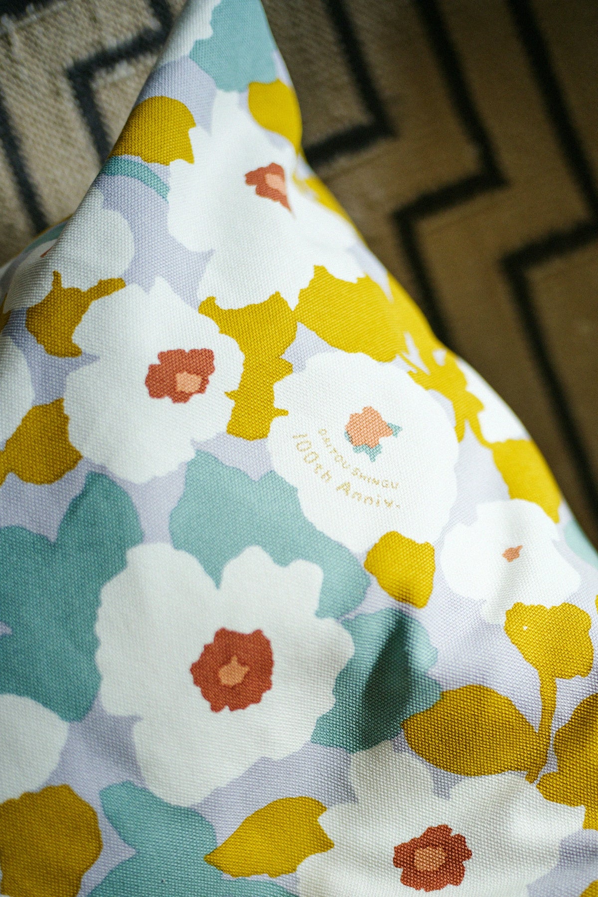 【Delivery in 4-6 Weeks】Bean Bag Chair (Daito Bedding Industry 100th Anniversary Edition)/Cotton Golden Yellow