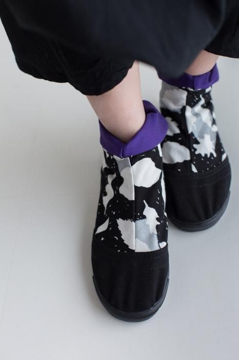 【net limited】Marugo Round Toe Tabi Shoes / Deep autumn