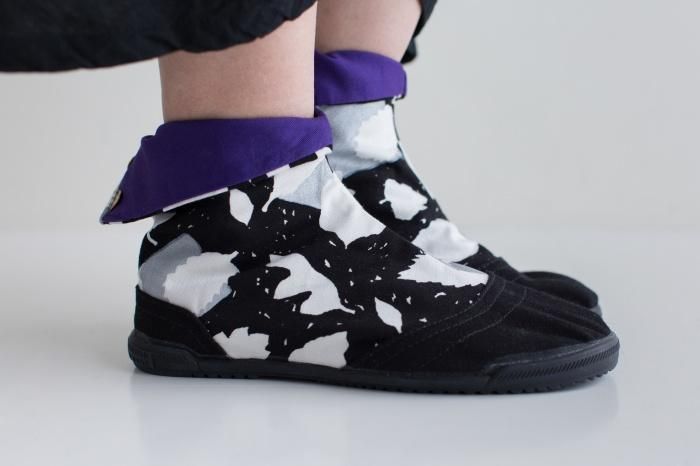 【net limited】Marugo Round Toe Tabi Shoes / Deep autumn