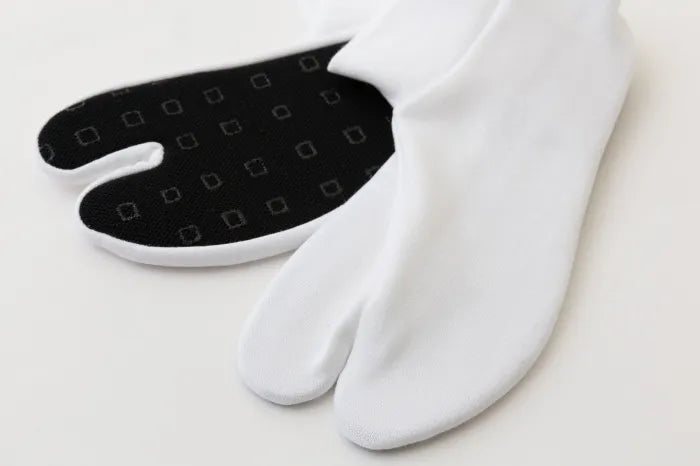 스트레치Tabi 양말,면, 평범한/나무 깃털 색상 2 *슬립