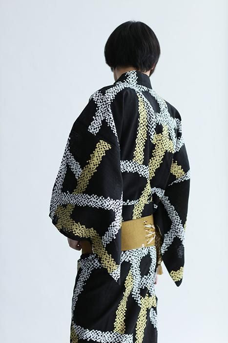 和服紐帶 /黃唐茶×亞麻色