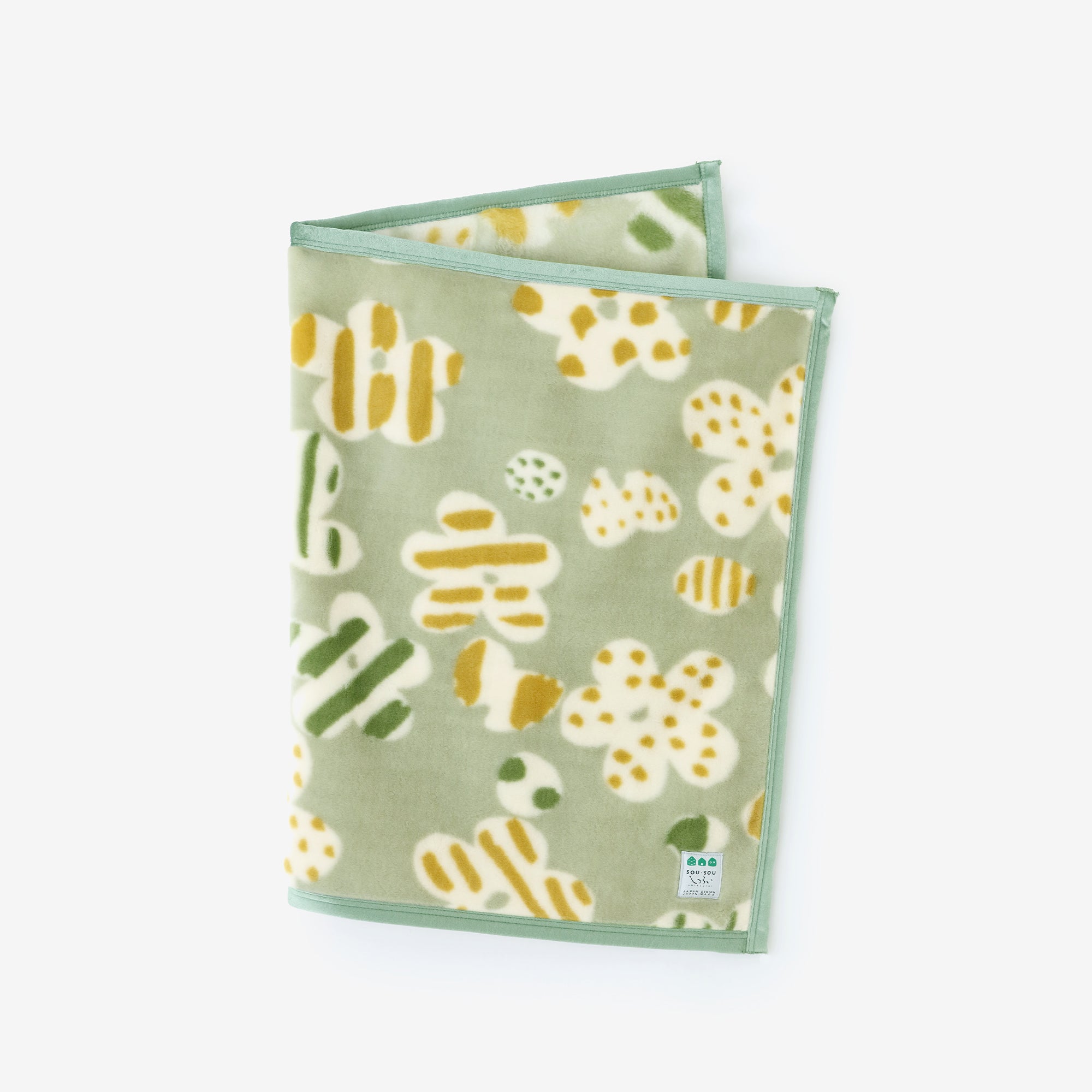 SOU・SOU×森弥毛織 アクリルひざ掛け/はじける