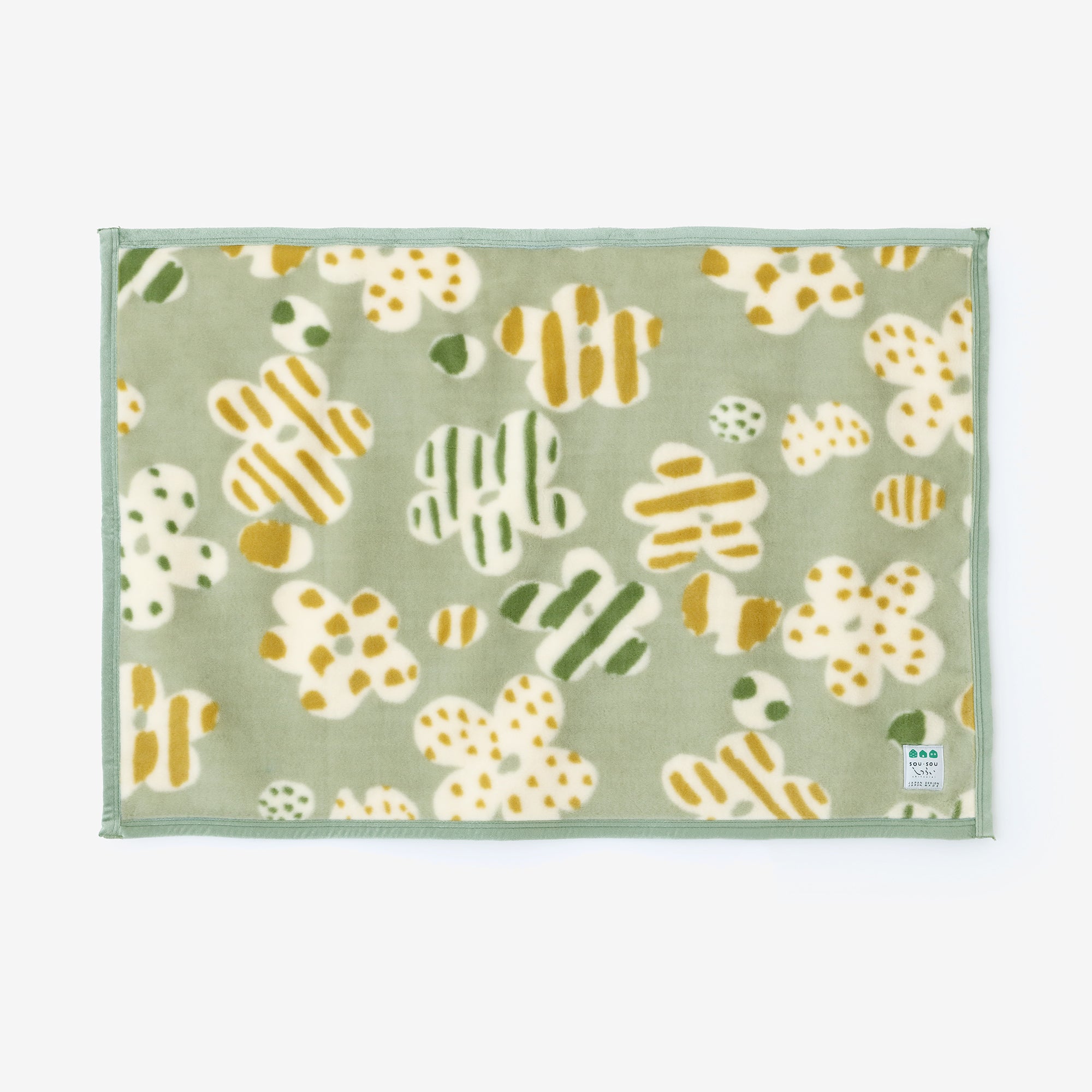 SOU・SOU×森弥毛織 アクリルひざ掛け/はじける