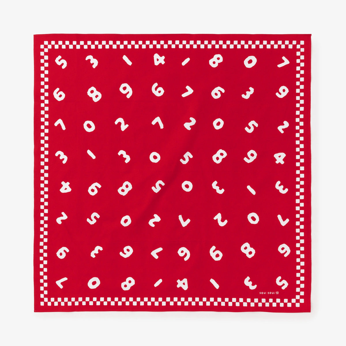 Sou ・ sou x arakawa masujiro shoten furoshiki (centre) / so-su-u shojohi
