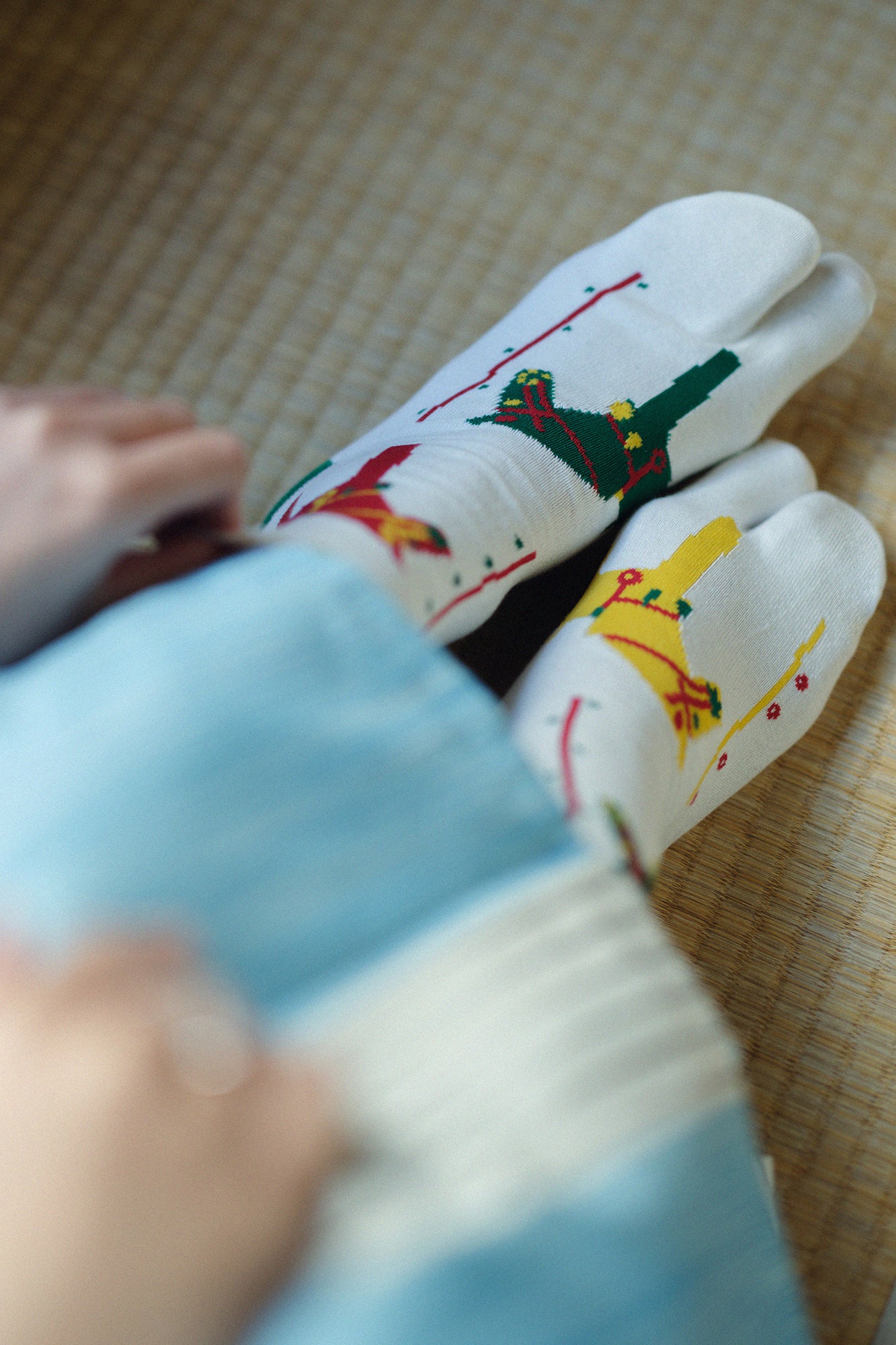 ■年賀手巾&分趾襪套組/馬年 2026年【男・女性用】