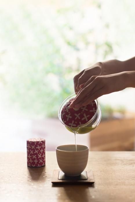 Heat resistantGlass Teapot & Tea Can Set / Suzushiroso