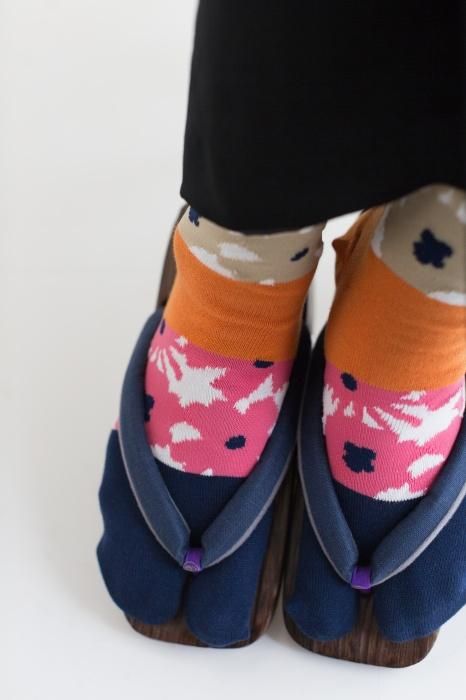Tabi Socks (Mid-calf)/Oraka【Men・Women】
