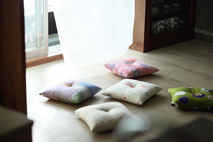 Sou ・ Sou Kyoto Cushion (21e Weave) / Chrysanthemum 【※ Livraison d'environ 3 semaines】