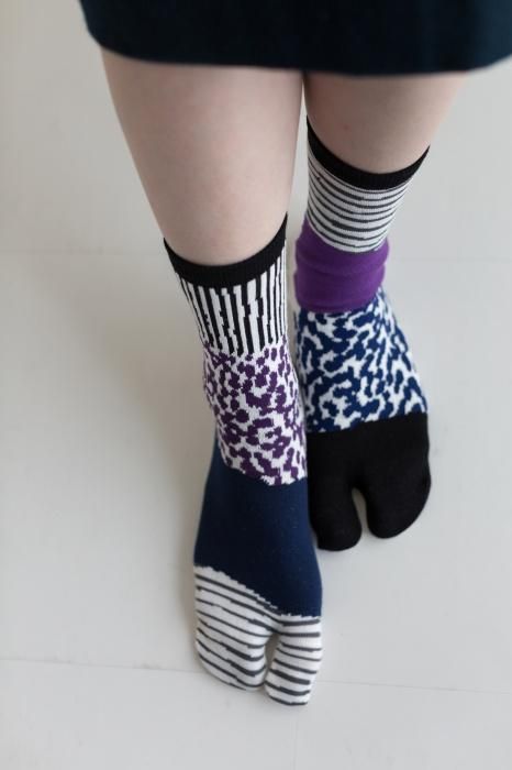 足袋下(普通丈)/東山三十六峰(ひがしやまさんじゅうろっぽう) 【男・女性用】