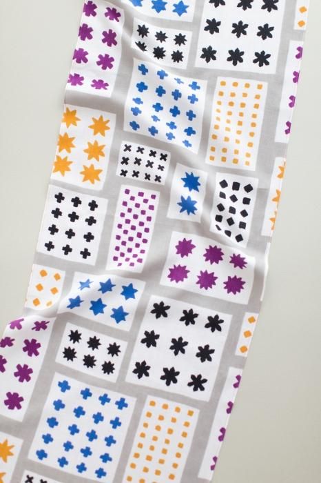 【net limited】Isemomen Cotton Textile Handkerchief / Heavy Snow