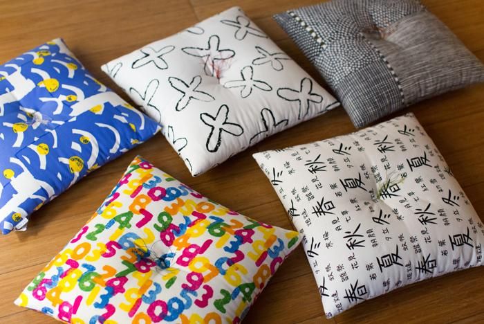 SOU・SOUKyoto Cushion(21 Count Plain Weave)/SO-SU-U Multicolored【※Delivery in 3 weeks】