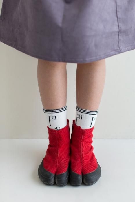 ●兒童分趾襪 普通長度/運動會【小・中・大】