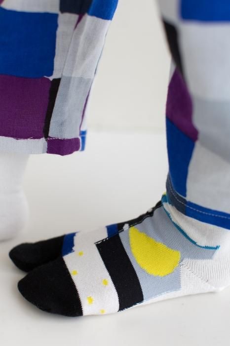 ●Tabi Socks for Kids Mid-calf / Moon and Stars【S・M・L】