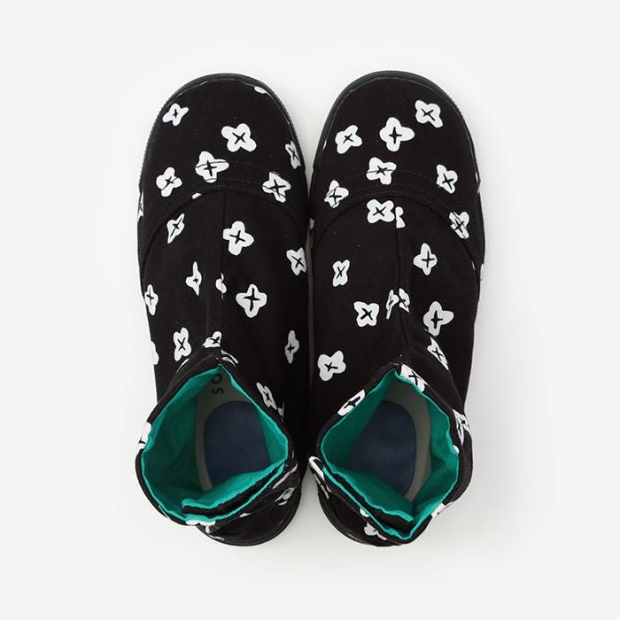 【net limited】Marugo Round Toe Tabi Shoes / Tiny Flowers