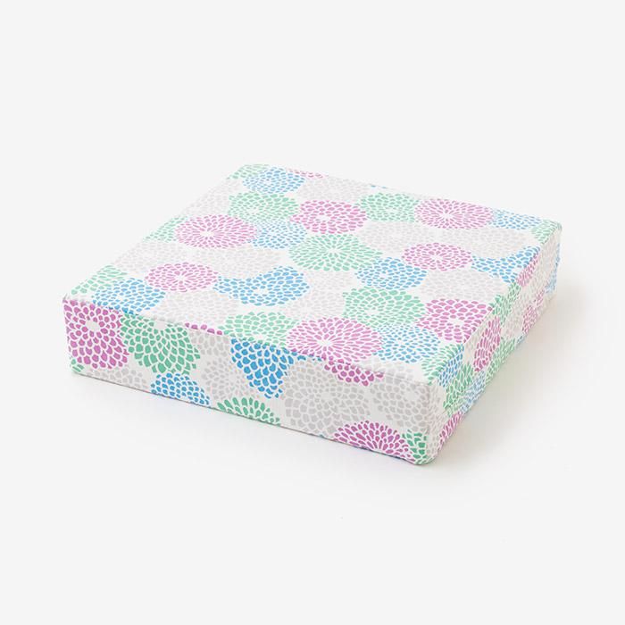 箱座布団/菊づくし りょうふう【※お届けに約3週間】