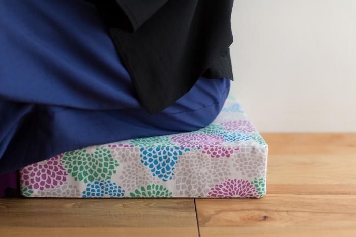 箱座布団/菊づくし りょうふう【※お届けに約3週間】