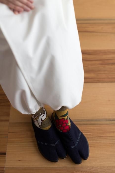 Tabi Socks (Mid-calf)/Treasure Hunt of Smiling Messenger【Men・Women】