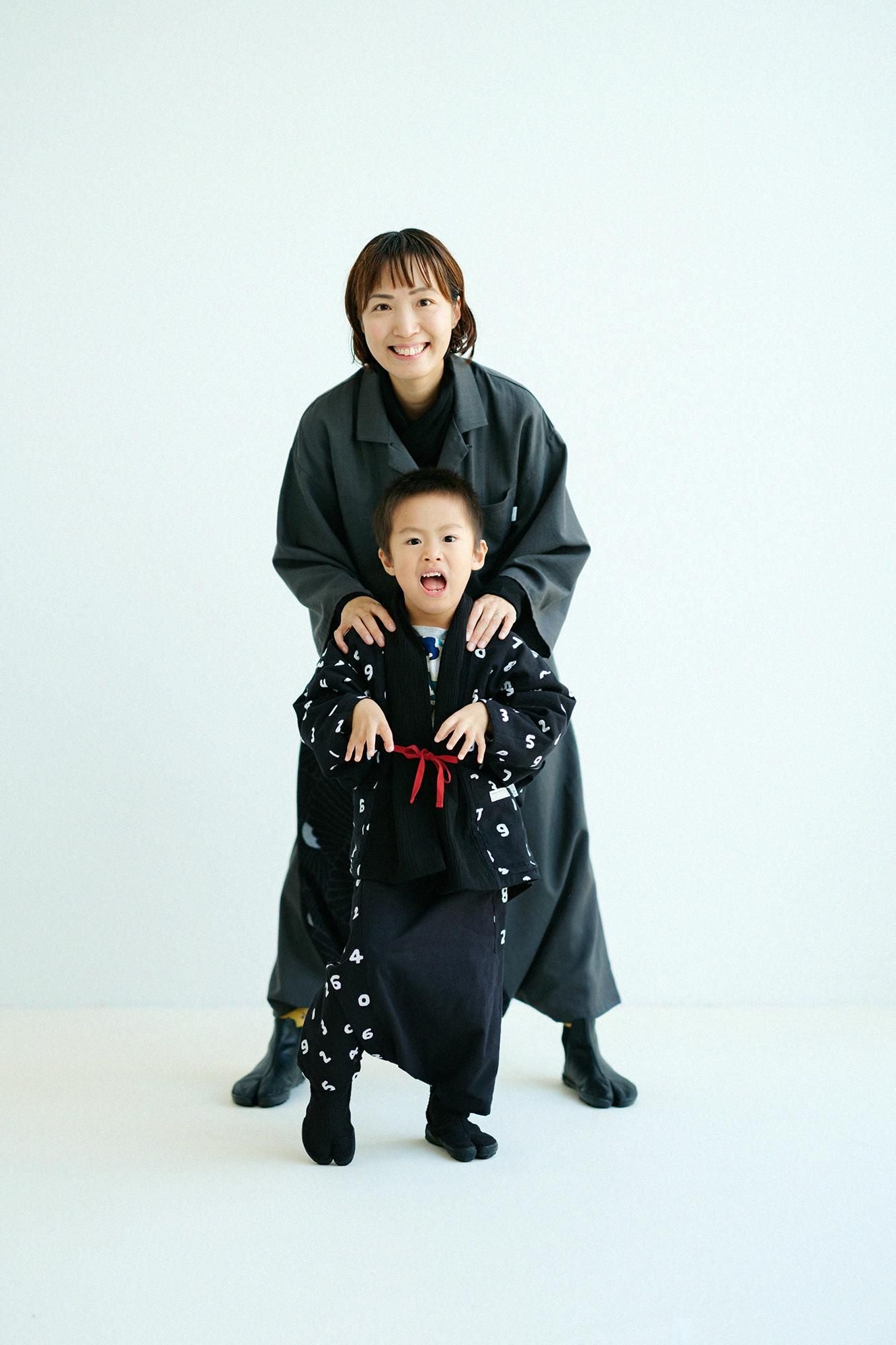 ● 어린이 Tabi 양말/Sashiko Makkuro 2