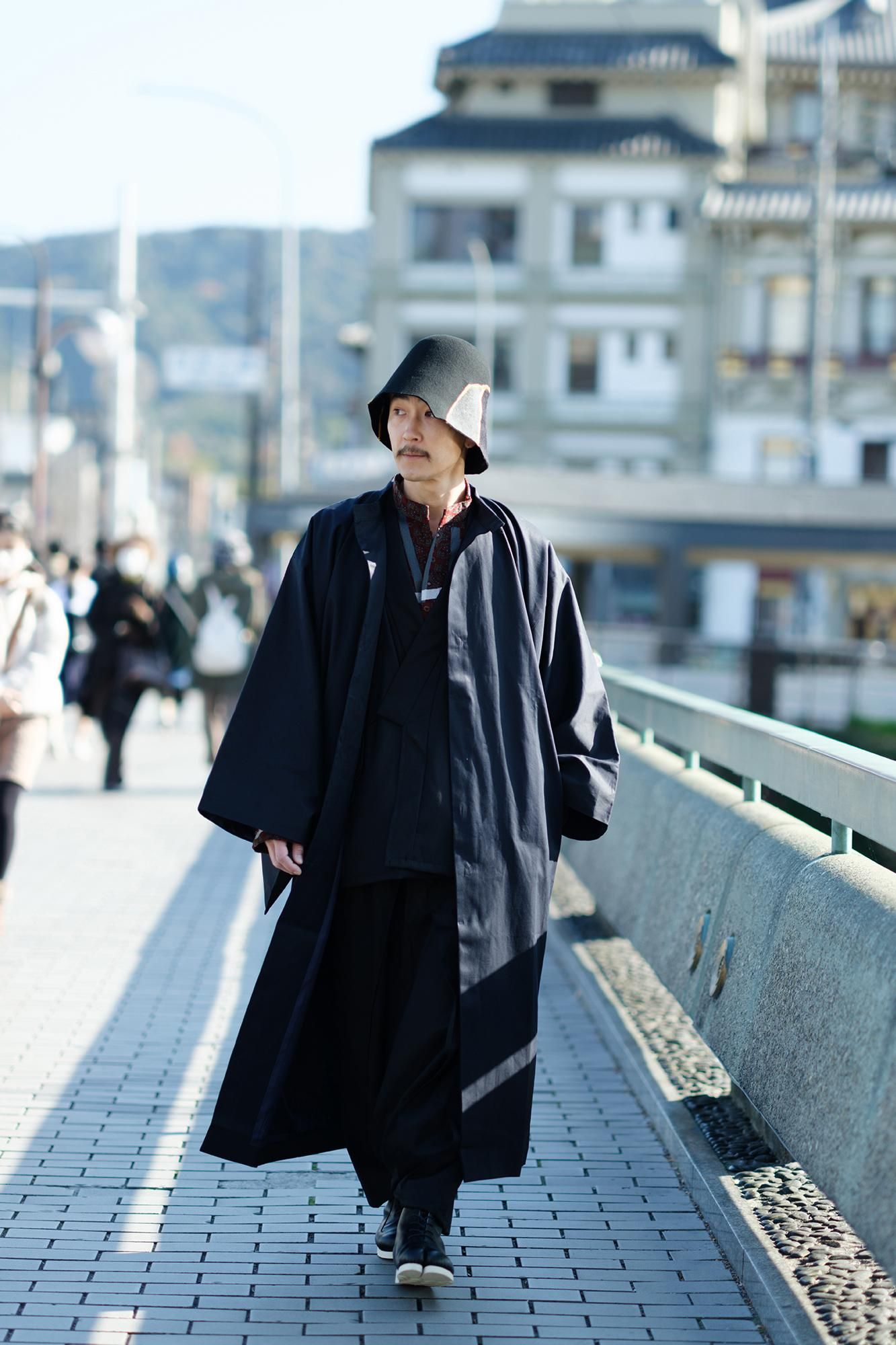 Tsumago(Tsumago) Inner mold (how to punch) SOU・SOUKei-i× Kikkabo /Black 【※Delivery takes approximately 8 months】