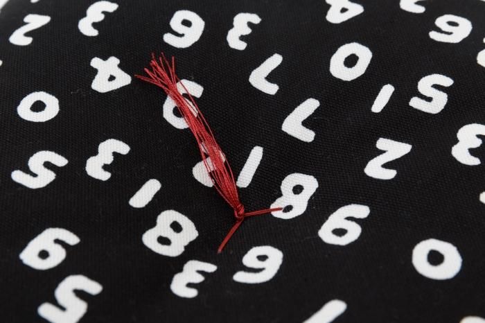 SOU・SOUKyoto Cushion(No.8 Canvas)/SO-SU-UKon wet color× White【※Delivery in 3 weeks】