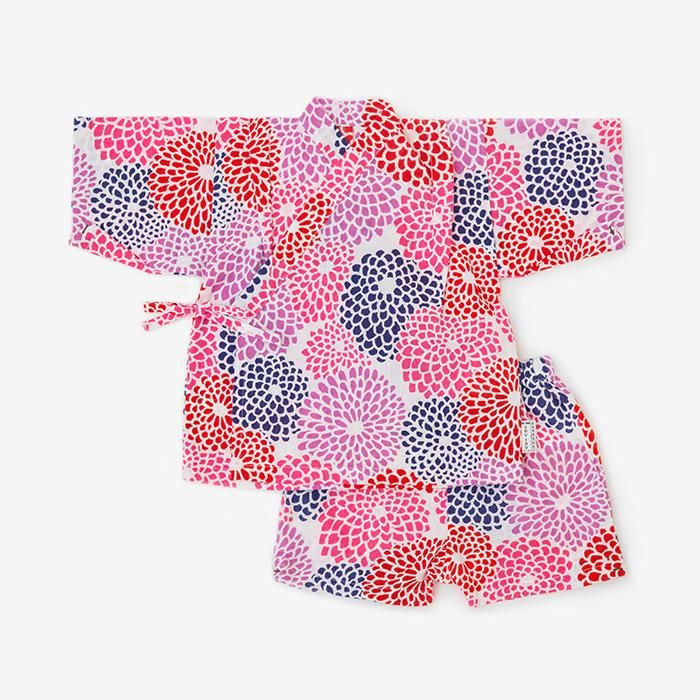 ●이세모멘 어린이 진베/ 나는 바쁘다 흰색