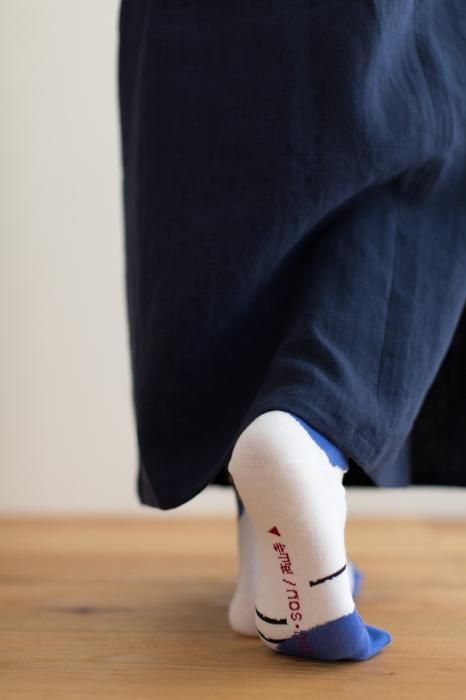 Tabi Socks (Mid-calf)/Choju-giga Between Clouds【Men・Women】