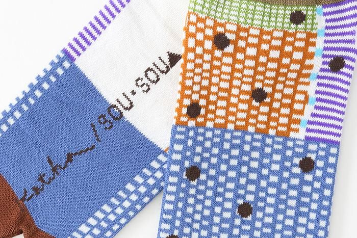 Tabi Socks(Low-cut)/Lines and Dots & Polka Dots【Men・Women】