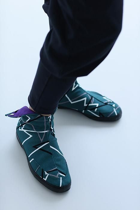 【官網限定20%OFF】圓頭足袋鞋/鋸齒形