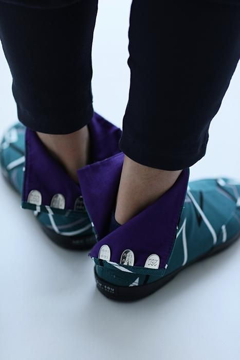 【官網限定20%OFF】圓頭足袋鞋/鋸齒形