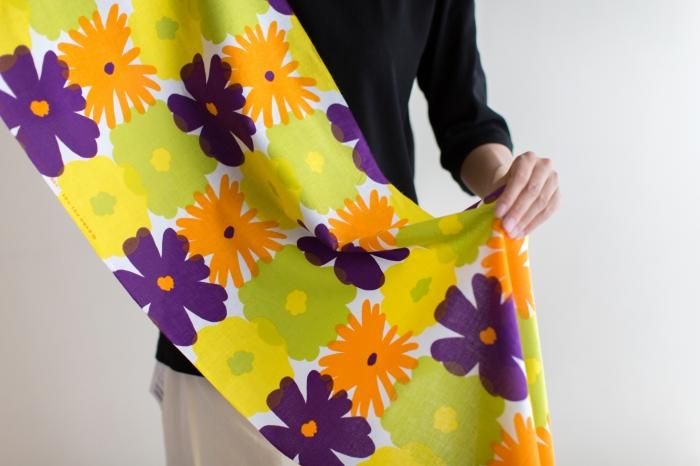 布料剪裁販售 (伊勢木棉:特冈)/落落大方繽紛 热带(50cm)